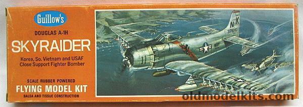 Guillows Douglas A-1H Skyraider, 904 plastic model kit